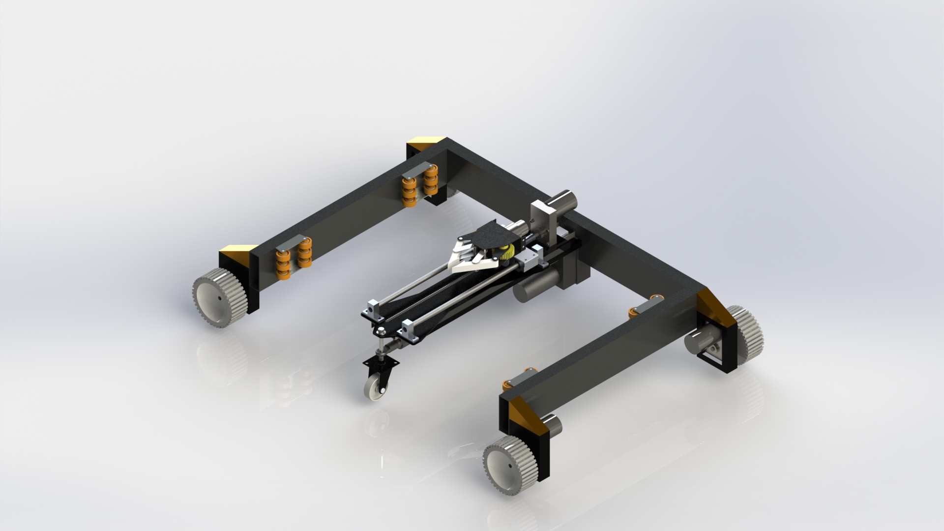 AUTOMATIC MATERIAL HANDLING ROBOT (AMHR) 3DEXPERIENCE Edu
